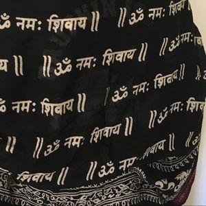 Ohm Shawl/scarf one size fits all